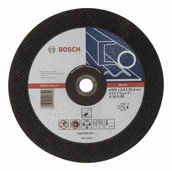 Bosch Sidosrakenteinen PRO Metal -katkaisulaikka, 300 x 2,8 x 25,4 mm