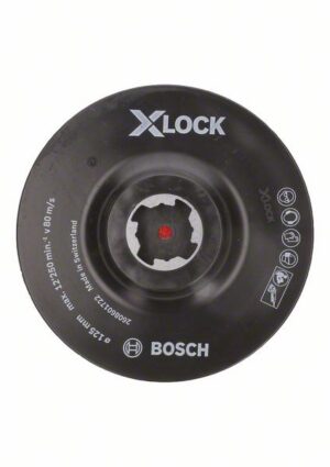 Bosch PRO Backing Pad X-Lock, 125 mm, tarranauhakiinnitys