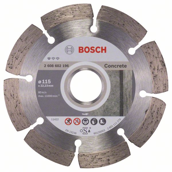Bosch Concrete-timanttikatkaisulaikka, 115 x 22,23 x 10 mm