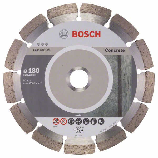 Bosch Concrete-timanttikatkaisulaikka, 180 x 22,23 x 10 mm