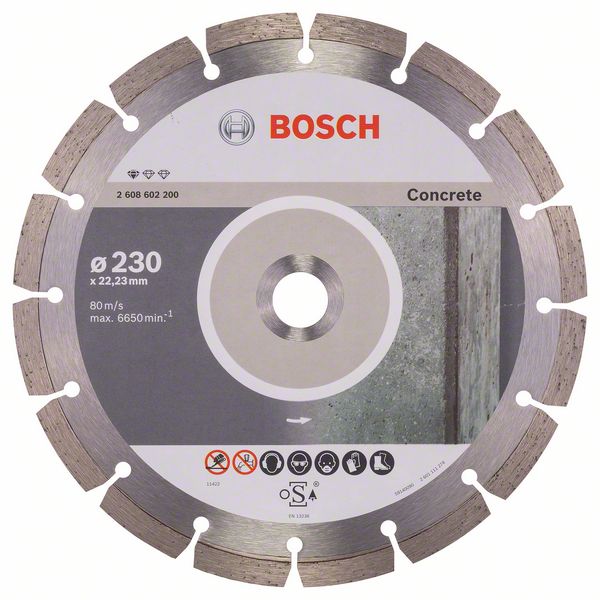 Bosch Concrete-timanttikatkaisulaikka, 230 x 22,23 x 10 mm