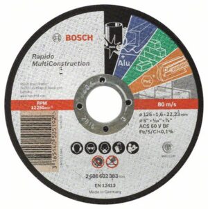 Bosch PRO Multi Material -katkaisulaikka, 125 x 1,6 x 22,23 mm