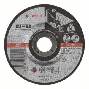 Bosch PRO Stainless Steel and Metal 3-in-1 -laikka, 125 x 2,5 x 22,23 mm