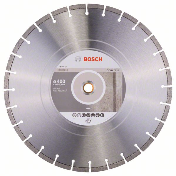 Teemantlõikeketas Bosch betoonile ø400 mm 20/25,4 mm