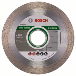 Timanttikatkaisulaikka Bosch Ceramic ø110 mm 22,23 mm