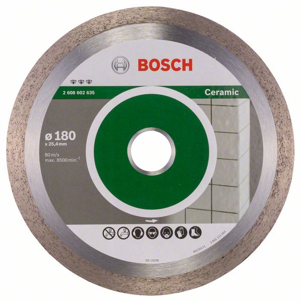 Bosch PRO Ceramic -timanttilaikka, 180 x 25,4 mm