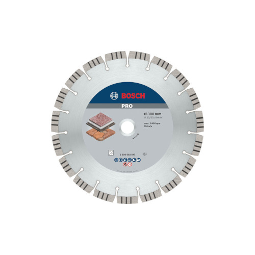 Bosch PRO Stone -timanttilaikka, 300 x 20/25,4 mm