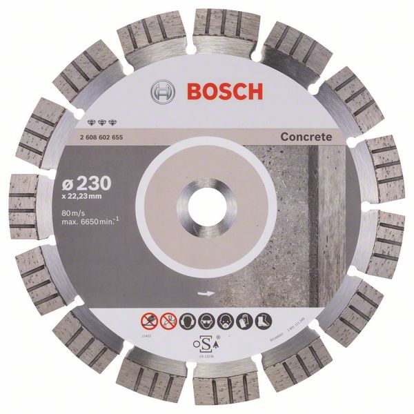 Bosch PRO Concrete -timanttilaikka, 230 x 22,23 mm