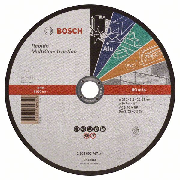 Bosch PRO Multi Material -katkaisulaikka, 230 x 1,9 x 22,23 mm