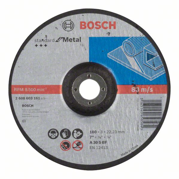 Bosch Sidosrakenteinen PRO Metal -katkaisulaikka, 180 x 3 x 22,23 mm