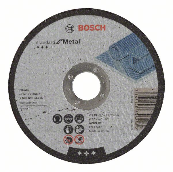 Bosch Sidosrakenteinen PRO Metal -katkaisulaikka, 125 x 2,5 x 22,23 mm
