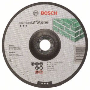 Bosch Sidosrakenteinen PRO Stone -katkaisulaikka, 180 x 3 x 22,23 mm, syvennetty keskus
