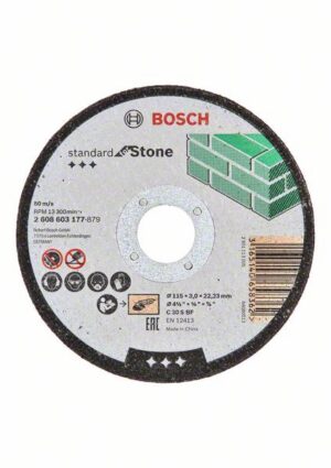 Bosch PRO Stone -katkaisulaikka, 115 x 3 x 22,23 mm