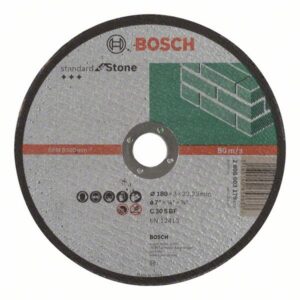 Bosch Sidosrakenteinen PRO Stone -katkaisulaikka, 180 x 3 x 22,23 mm, suora