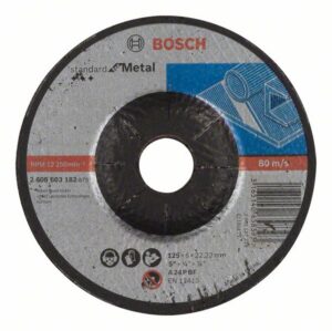 Bosch Sidosrakenteinen PRO Metal -hiomalaikka, 125 x 6 x 22,23 mm