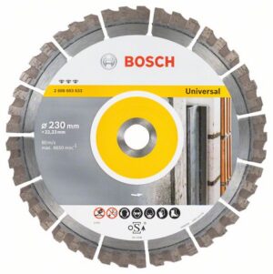 Timanttikatkaisulaikka Bosch Universal ø230 mm 22,23 mm