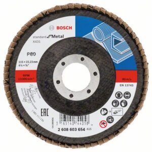 Bosch Tasoliuskalaikka X431, Standard for Metal