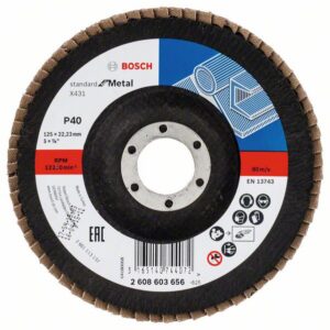 Bosch Tasoliuskalaikka X431, Standard for Metal
