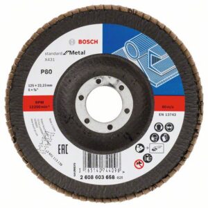 Bosch Tasoliuskalaikka X431, Standard for Metal