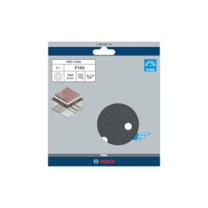 Bosch PRO F355 -hiomalevy, 150 mm, G180, 5 kpl