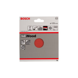 Hiomapaperi Bosch puulle ø125 mm, 10 kpl, karkeus K 240