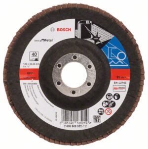 Bosch PRO X571 -Läppälevy, kulmikas, 125 mm, G40
