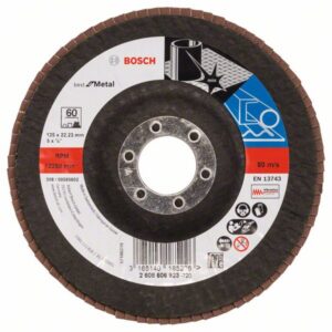 Bosch PRO X571 -Läppälevy, kulmikas, 125 mm, G60