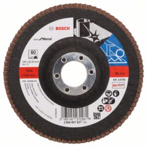 Bosch PRO X571 -Läppälevy, suora, 125 mm, G60