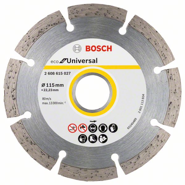 Bosch Multi Material -timanttikatkaisulaikka, 115 x 22,23 x 7 mm