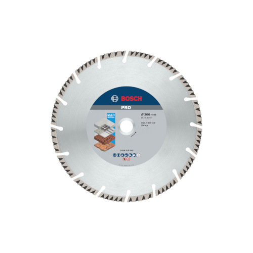 Bosch PRO Multi Material -timanttilaikka, 300 x 25,4 mm