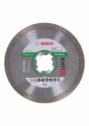Bosch Keraaminen katkaisulaikka, 115 x 7 mm, reiän muoto X-Lock