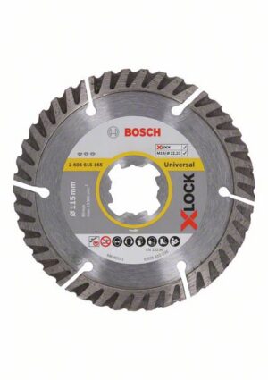 Bosch PRO Multi Material -timanttilaikka, 115 x 22,23 mm, X-Lock