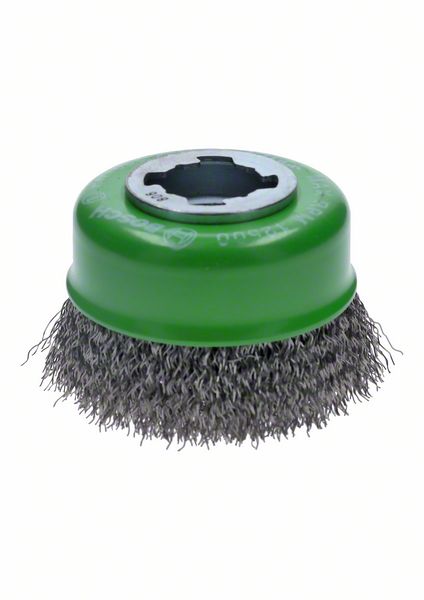 Bosch PRO Stainless Steel clean X-Lock -kuppiharja, 75 x 0,3 mm