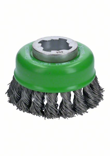 Bosch PRO Stainless Steel heavy X-Lock -kuppiharja, 75 x 0,5 mm