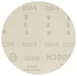 Hiomaverkko Bosch M 480 115 mm, 5 kpl, karkeus G400