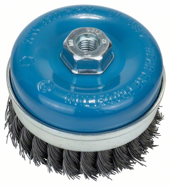 Bosch PRO Metal heavy -kuppiharja, 100 x 0,5 mm, kierteellinen