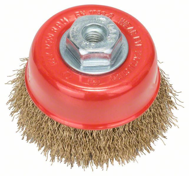 Bosch PRO Metal Clean -kuppiharja, 75 x 0,3 mm, kierteellä