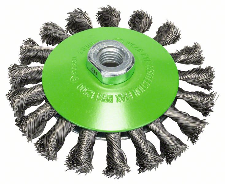 Bosch PRO Stainless Steel heavy -kartioharja, 115 x 0,35 mm, kierteellinen