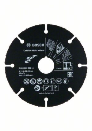Katkaisulaikka Bosch ø115 mm 1/22,23 mm