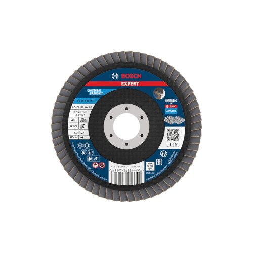 Lamellilaikat Bosch Expert X782 ø125 mm, K40, pitkä