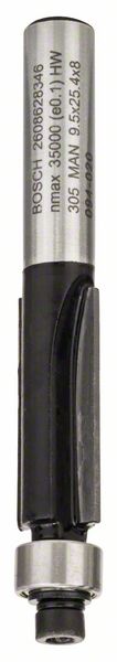 Bosch PRO Jyrsinterä, alalaakerilla varustettu, tasaus, Ø 9,5 x L 25,4, varsi 8 mm
