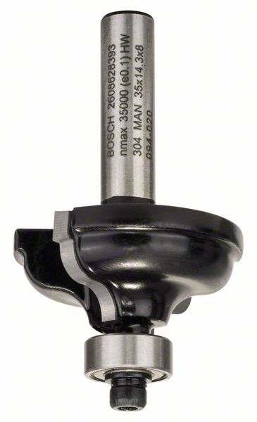Bosch PRO Jyrsinterä, perinteinen s-profiili, R 4,8, varsi 8 mm
