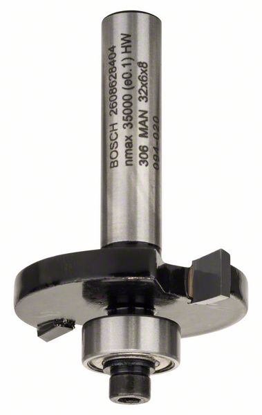 Bosch PRO Jyrsinterä, levyura, L 6, varsi 8 mm