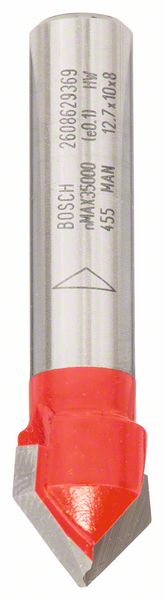 Bosch Expert Expert for Wood -V-urajyrsin, 8 mm, D 12,7 mm, L 10 mm, G 44,5 mm, 90°
