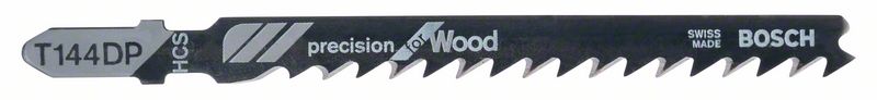 Bosch PRO Wood precise T144DP -pistosahanterä, 100 mm, 3 kpl