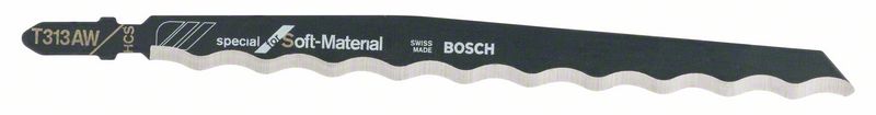 Bosch PRO Soft Material T313AW -pistosahanterä, 152 mm, 3 kpl