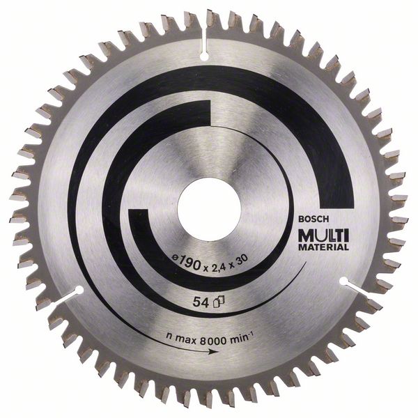 Bosch PRO Multi Material ‑pyörösahanterä, 190 x 2,4 x 30 mm