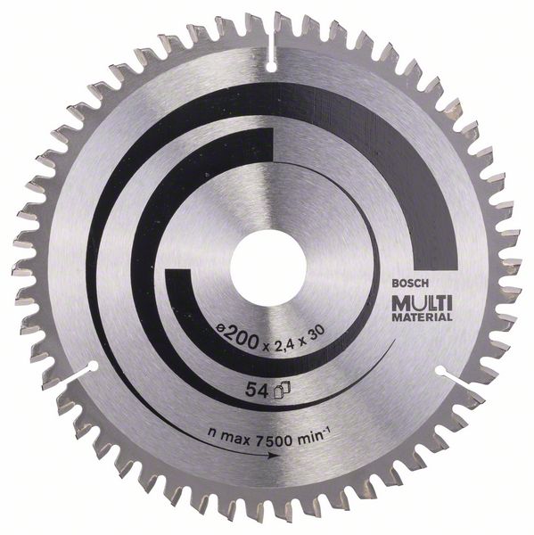 Bosch PRO Multi Material ‑pyörösahanterä, 200 x 2,4 x 30 mm