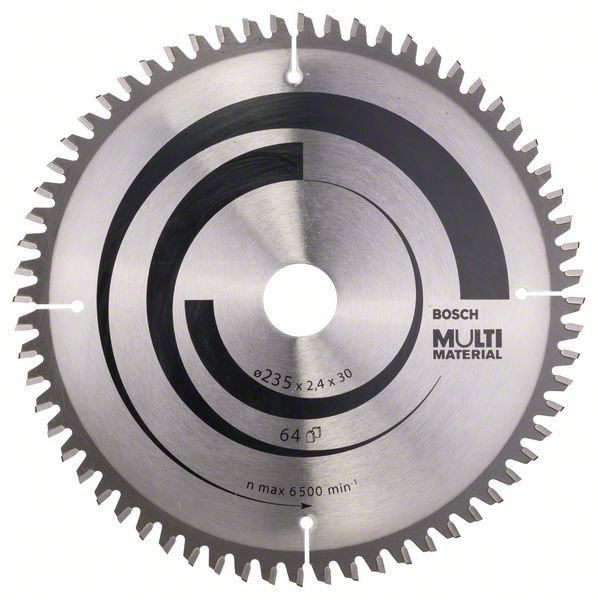 Bosch PRO Multi Material ‑pyörösahanterä, 235 x 2,4 x 30 mm