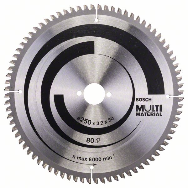 Bosch PRO Multi Material ‑pyörösahanterä, 250 x 3,2 x 30 mm